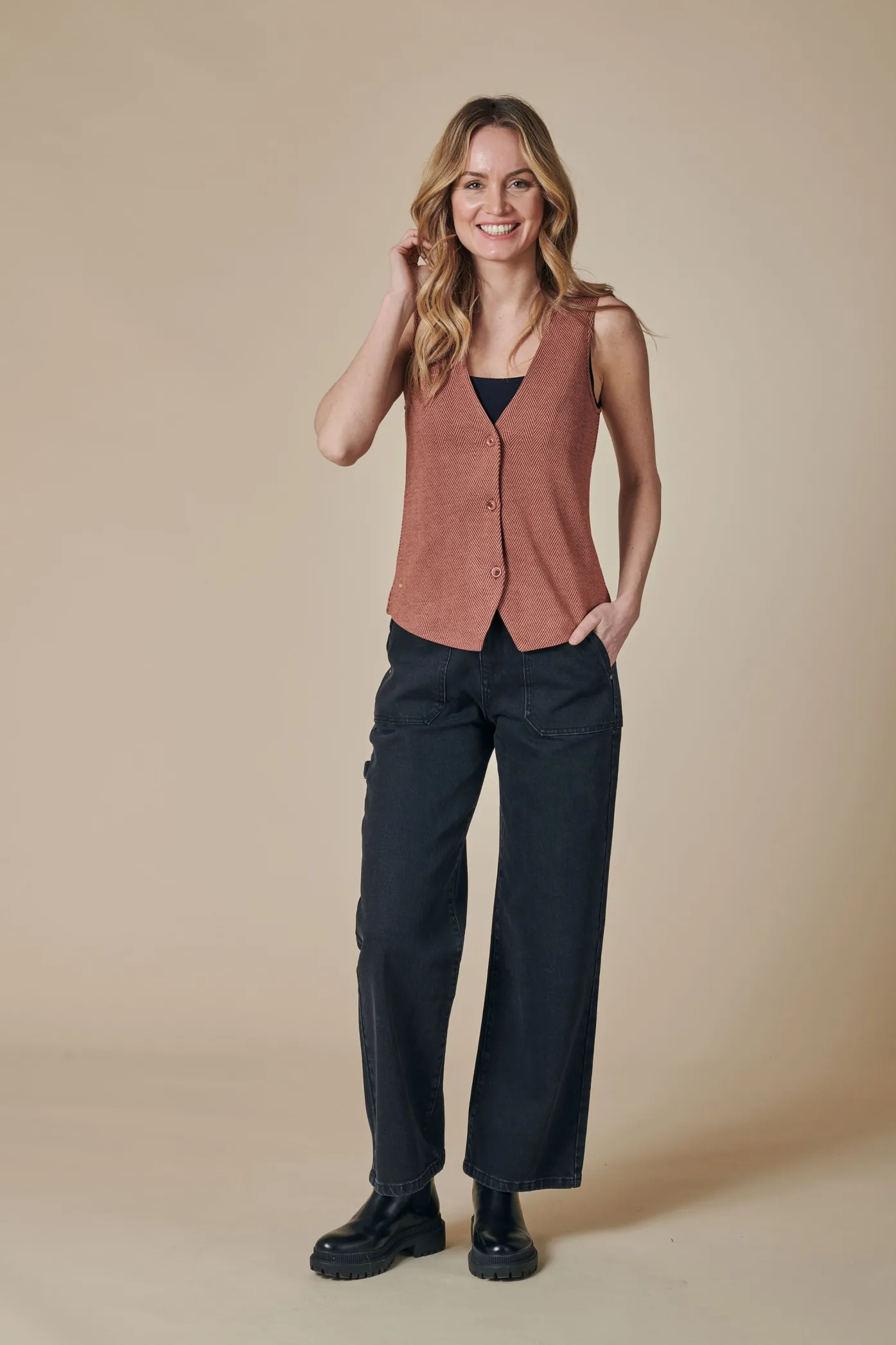 Damen Zhrill Westen*ZHDIOSA HERRING