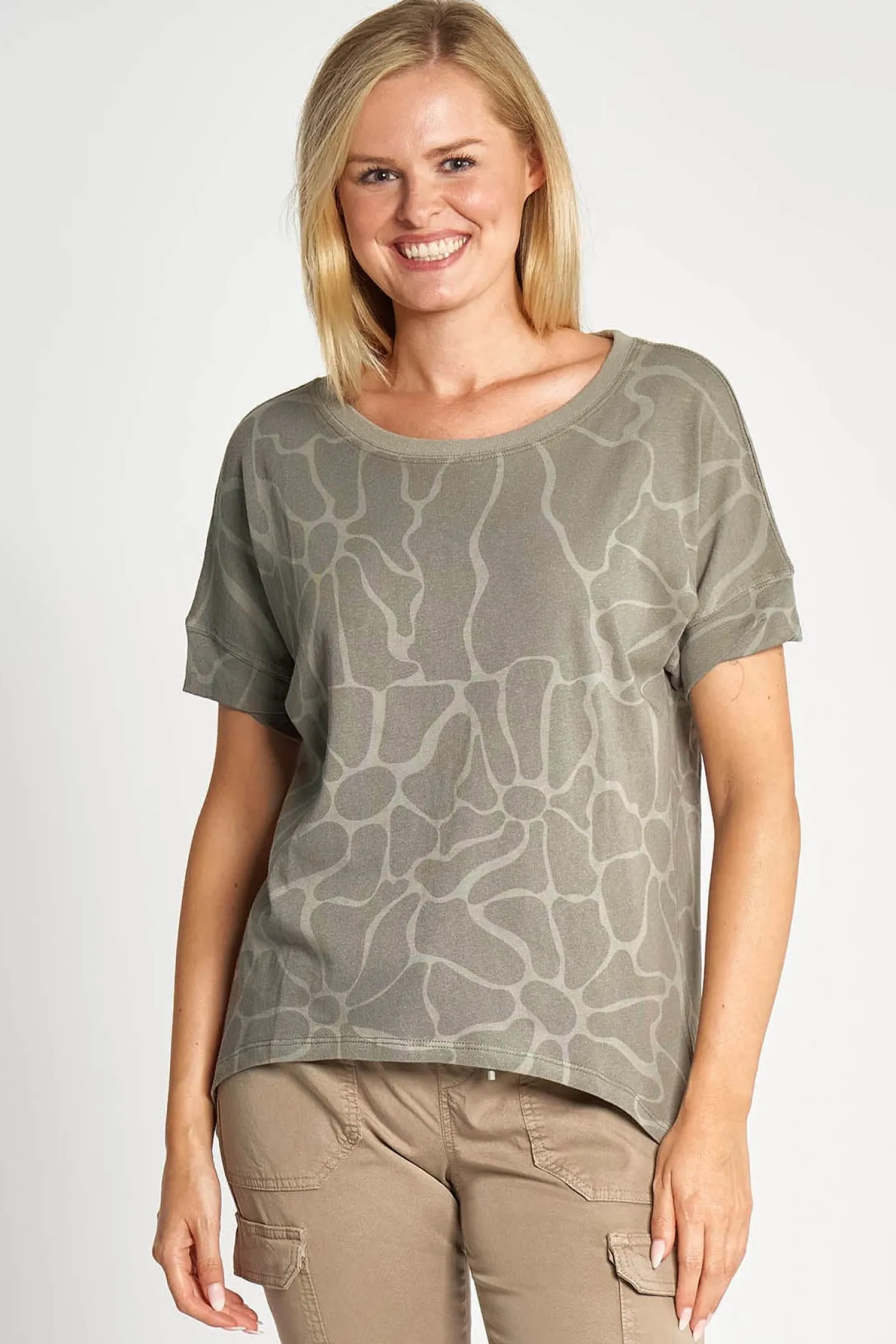 Damen Zhrill Tops & Shirts*ZHRAHEL AOP