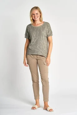 Damen Zhrill Tops & Shirts*ZHRAHEL AOP