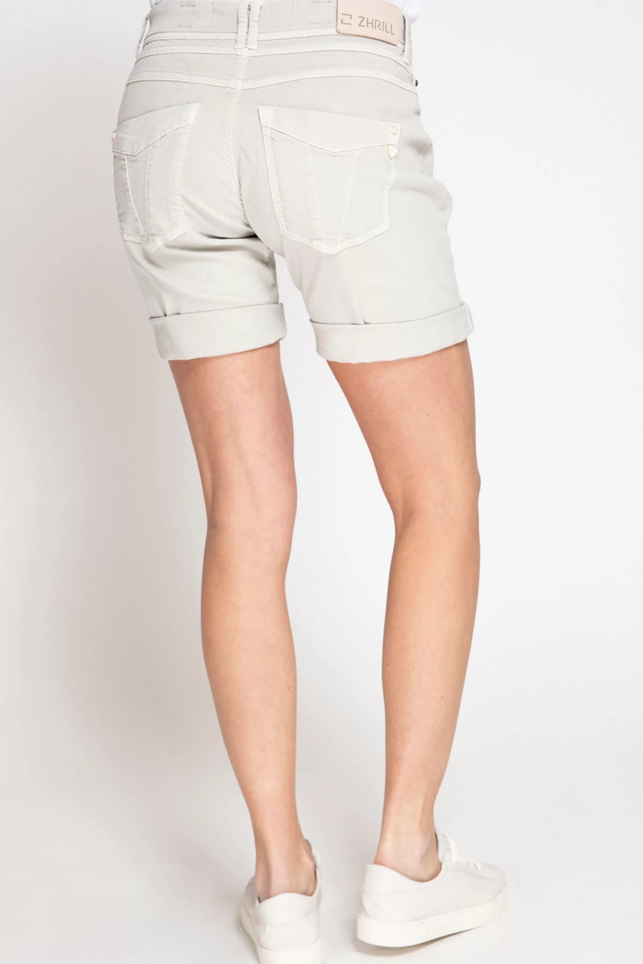 Zhrill Hosen<Damen Shorts Leni Posh Slim Fit In Light Green Grun